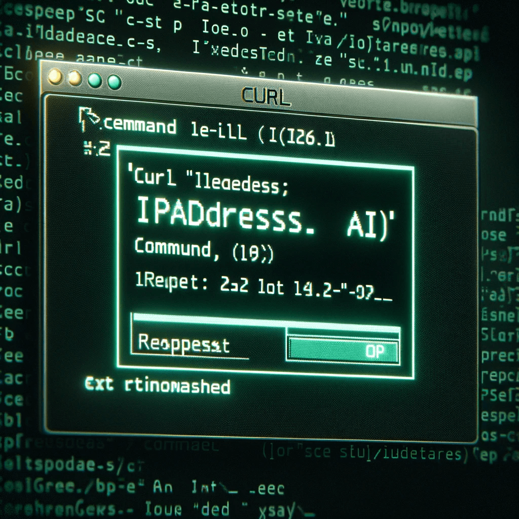 How to use curl to get IP Address information